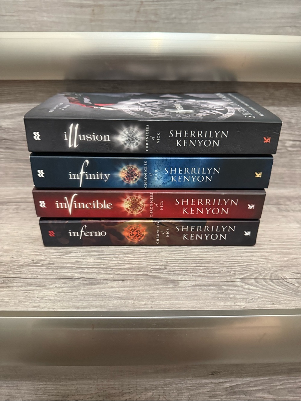 Chronicles of Nick Novels by Sherrilyn Kenyon Paperback Books